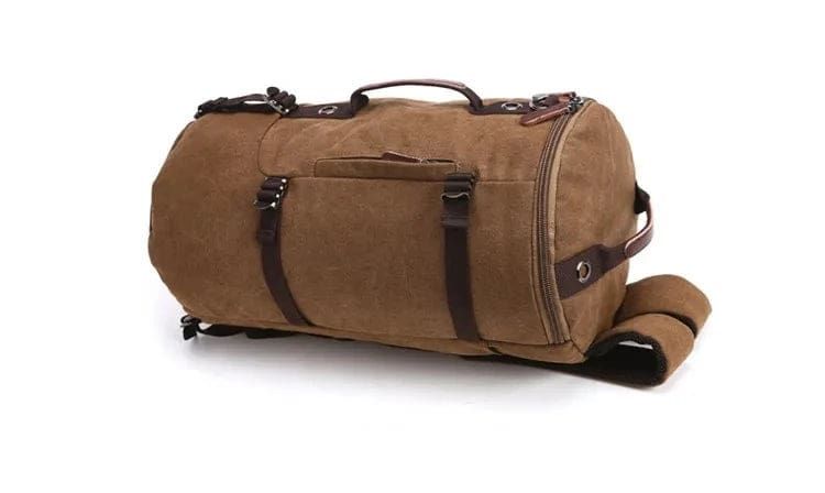sac à dos en canvas rétro