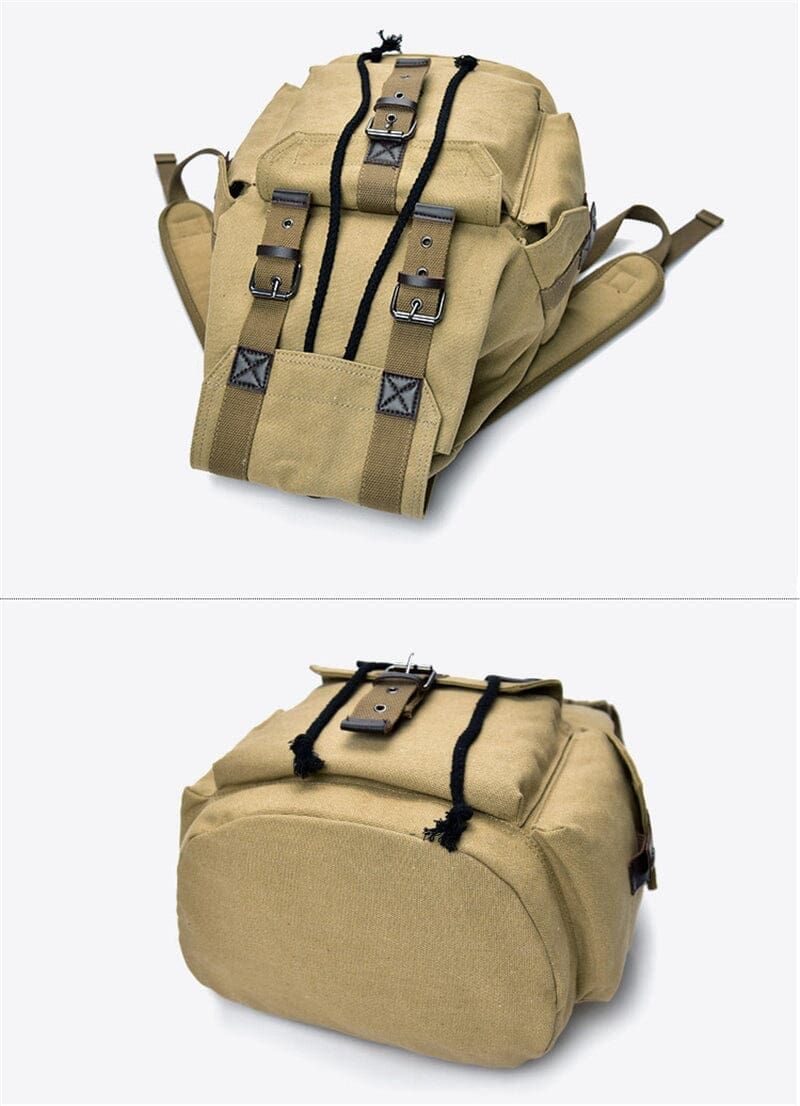 sac à dos en cuir solide et tendance