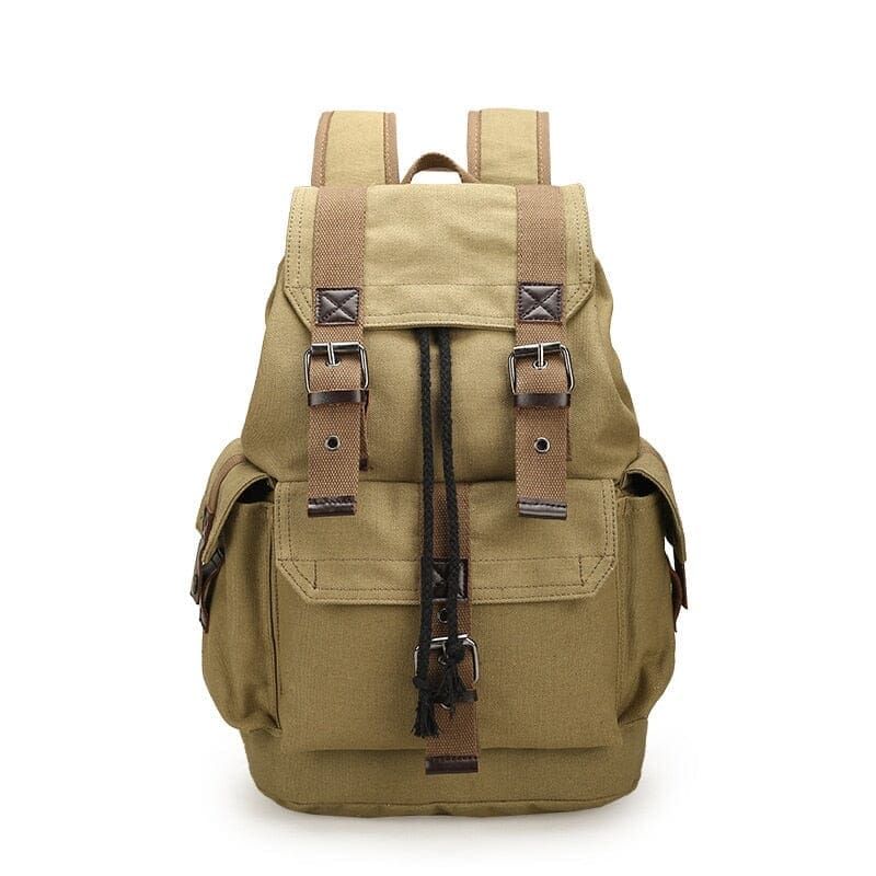 sac à dos en cuir vintage élégant
