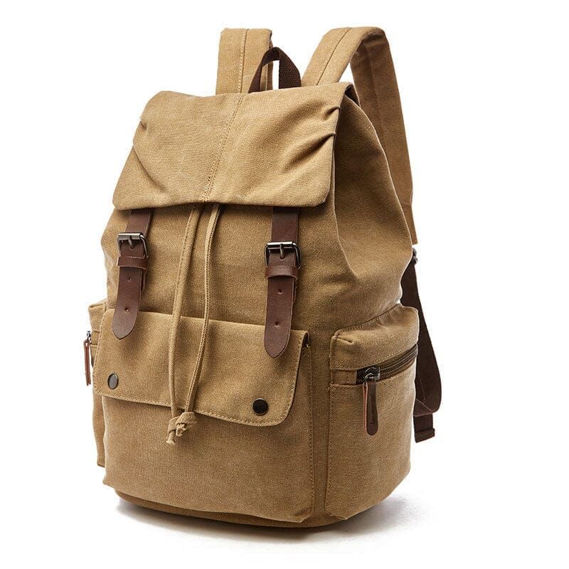 sac à dos en toile à motifs