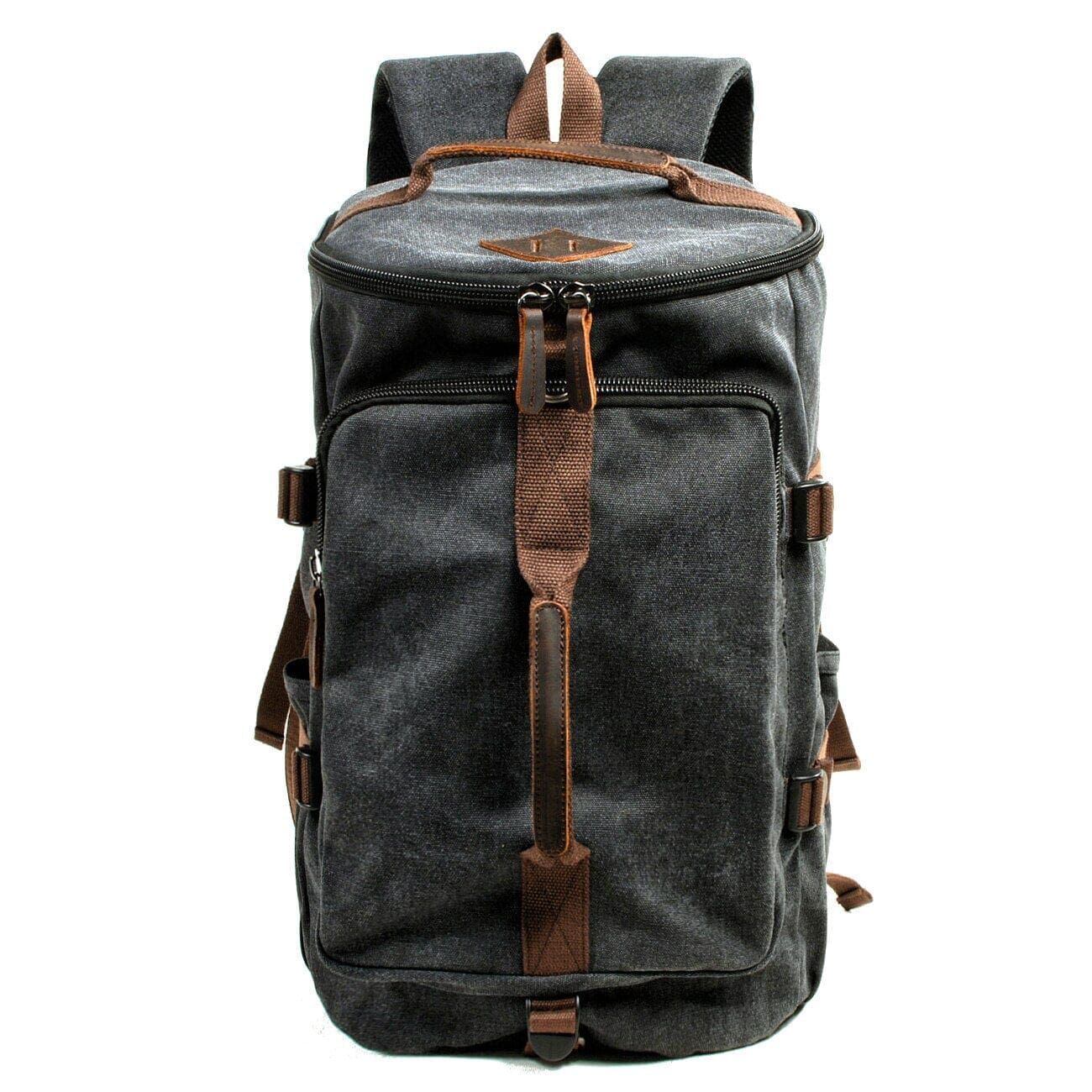 sac à dos en toile vintage