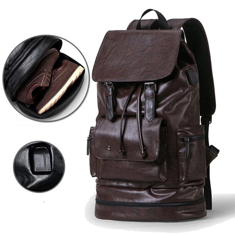 sac à dos homme avec port USB intégré