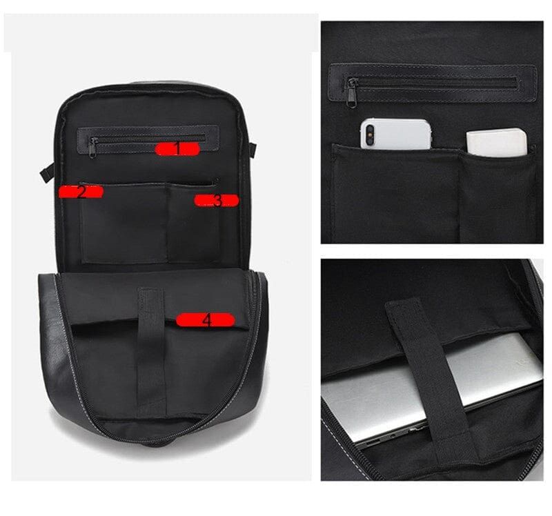 sac à dos homme en cuir authentique