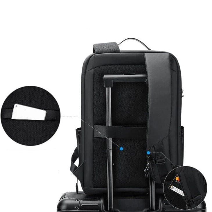 sac à dos moderne avec port USB intégré