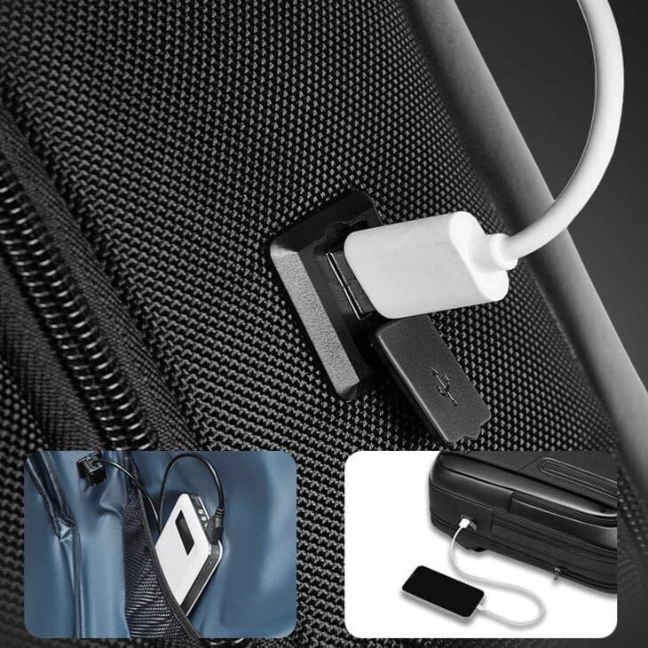 sac à dos moderne pour homme avec chargeur