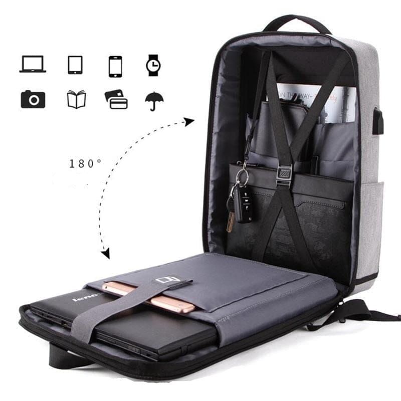 sac à dos moderne pour ordinateur avec sécurité