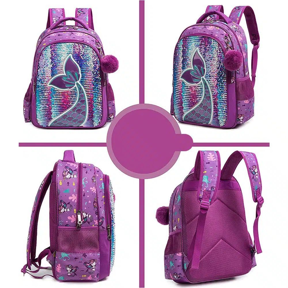 sac à dos paillettes pour fille