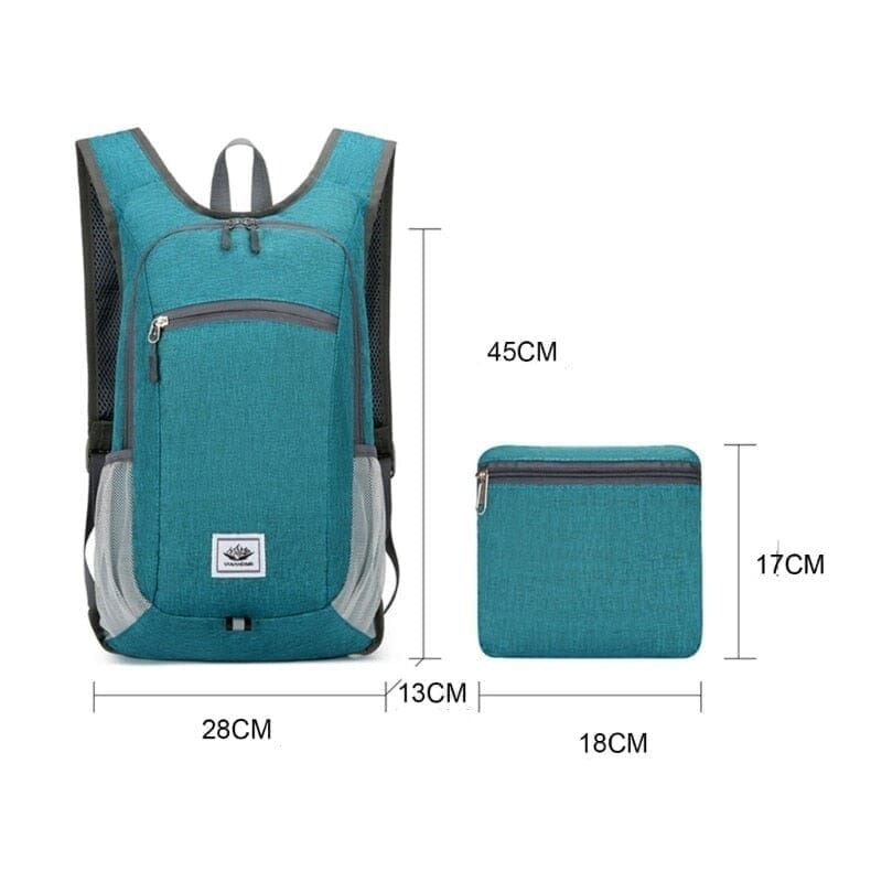 sac à dos pliant de camping