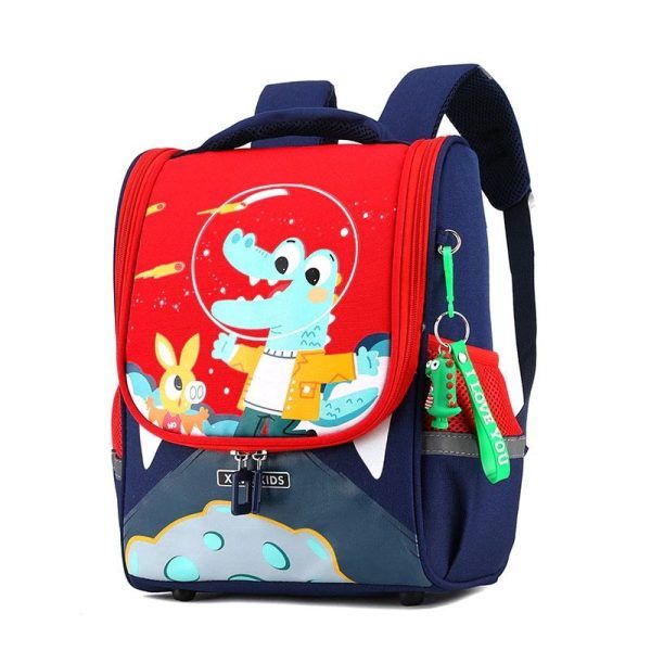 sac à dos pour enfants avec un petit crocodile