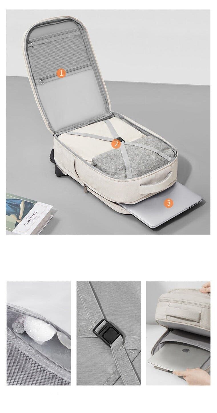 sac à dos pour un voyage en avion
