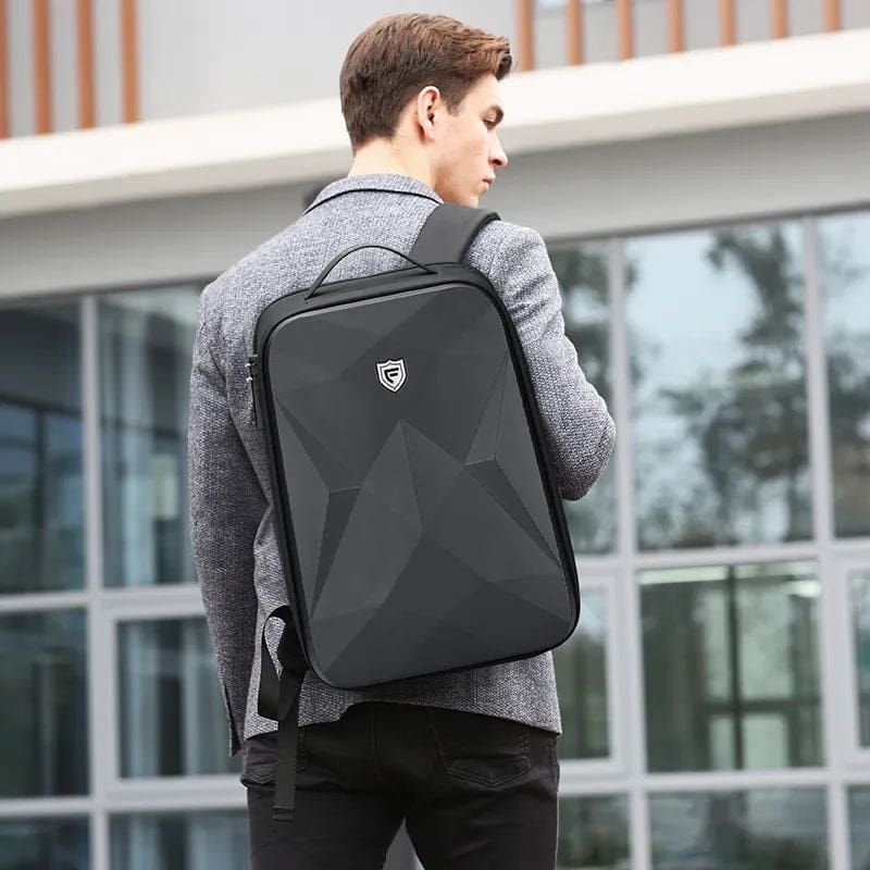 sac à dos rigide antivol avec port USB