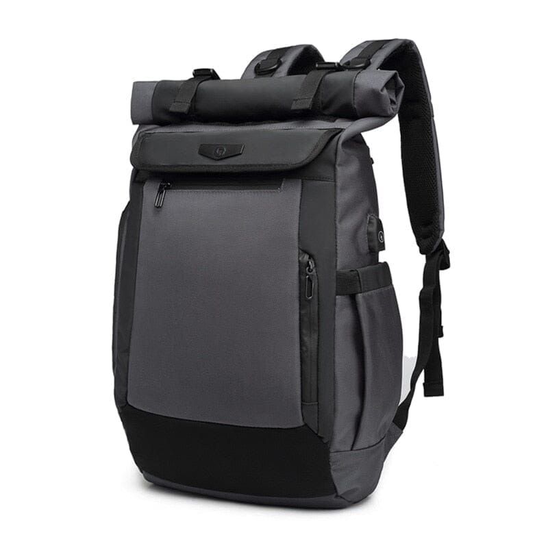 sac à dos roll top avec port USB