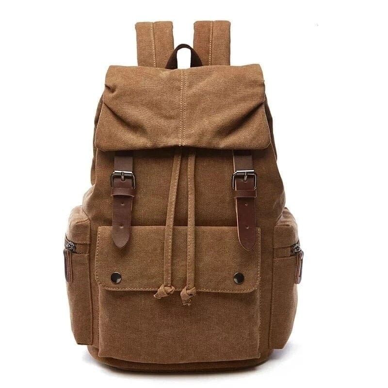 sac à dos toile et cuir