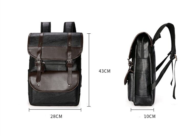 sac à dos unisexe au style vintage