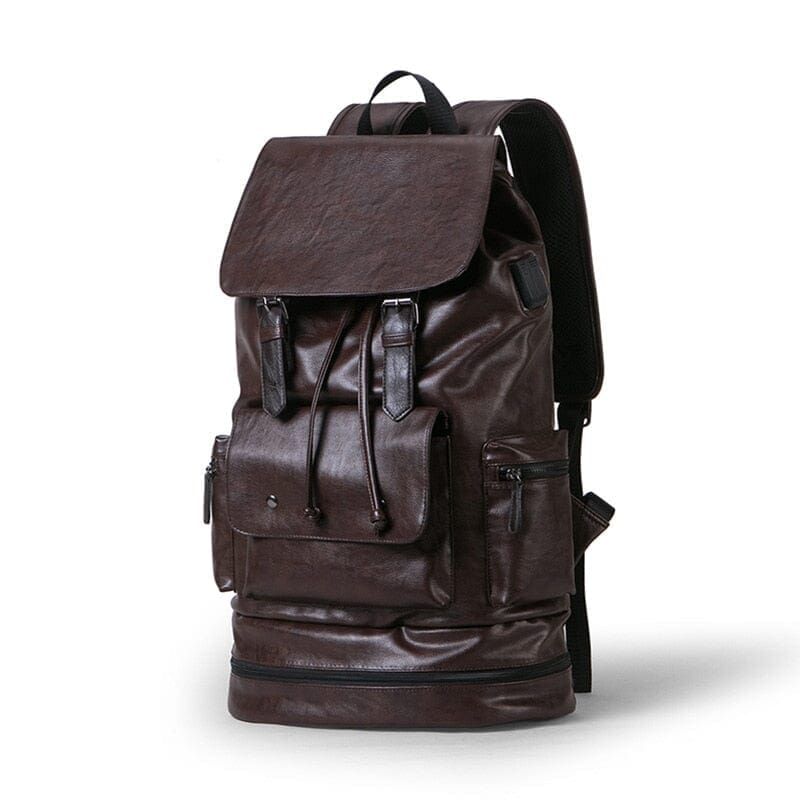sac à dos vintage homme avec compartiment pour chaussures