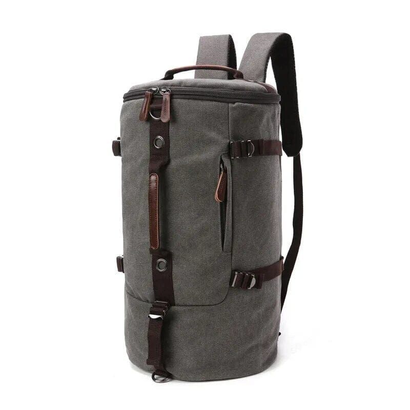 Sac à Dos Vintage Toile Canvas Convertible – Image 18