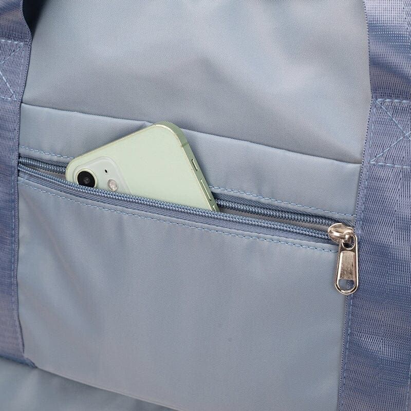 sac à main de voyage bleu ciel pour femme moderne