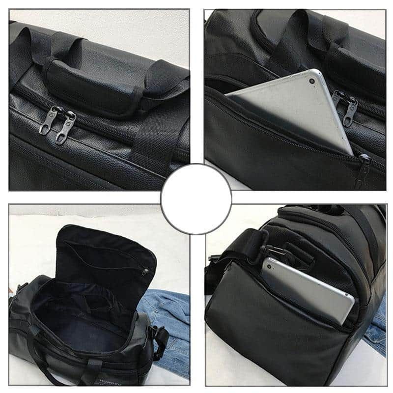 sac à main de voyage en simili cuir