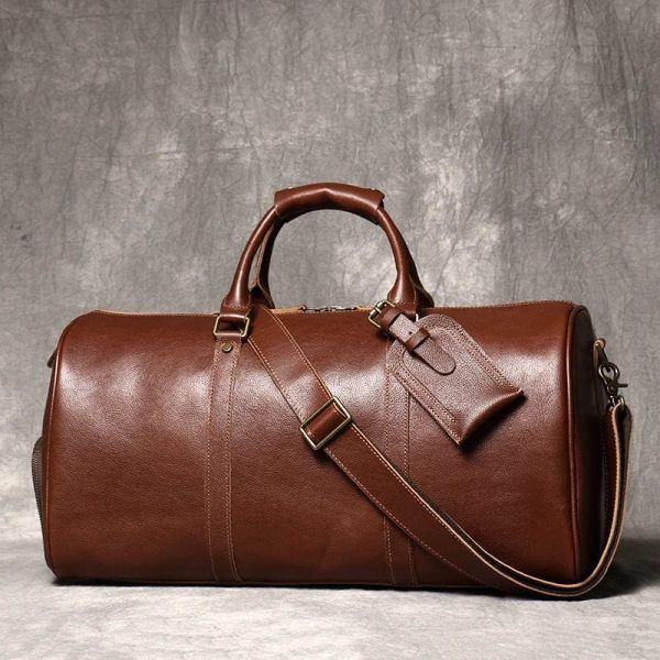sac à main en cuir style vintage sangle confortable