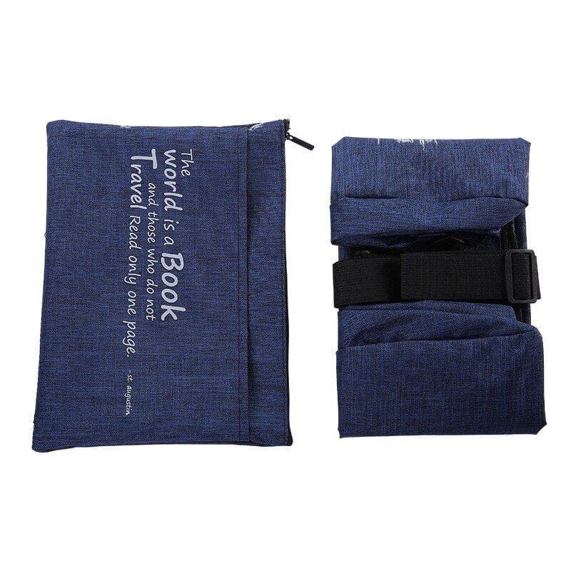 sac de déplacement léger en tissu résistant