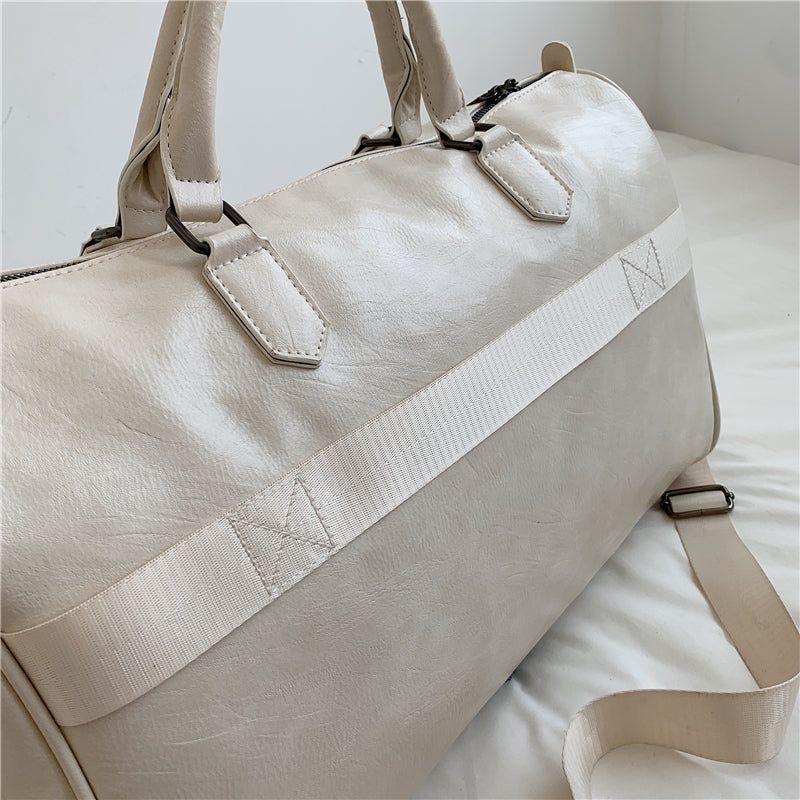 sac de rangement en cuir femme