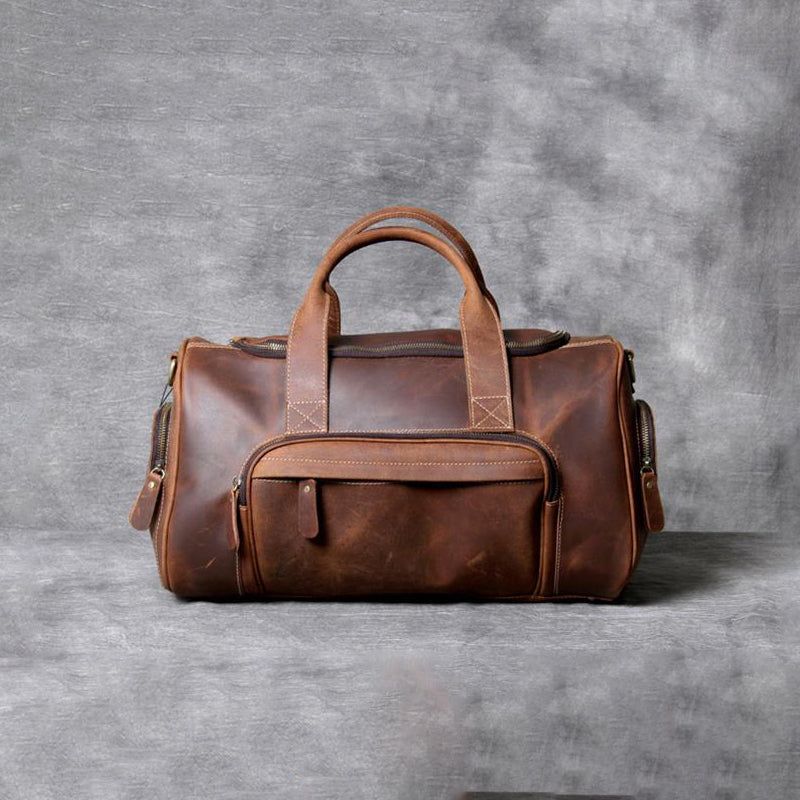sac de sport en cuir pour homme