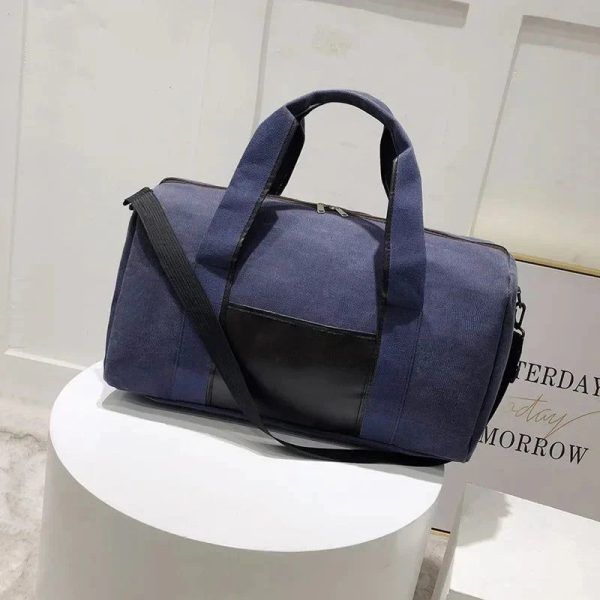 sac de sport vintage en toile