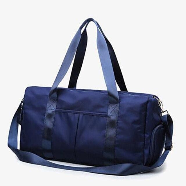 sac de voyage avec compartiment chaussures blue