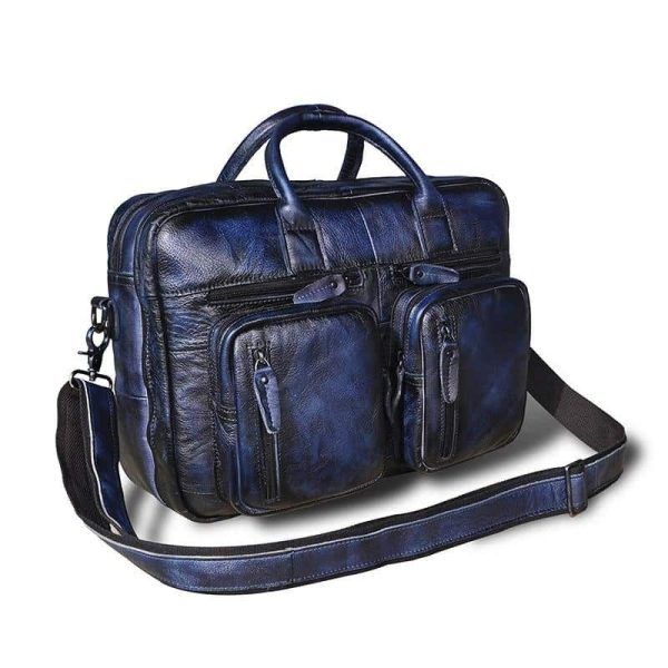 sac de voyage bandoulière masculin en cuir