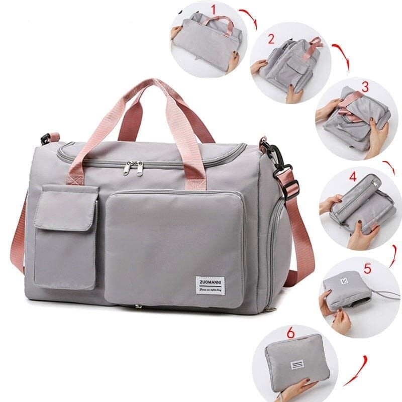 sac de voyage élégant avec pochette