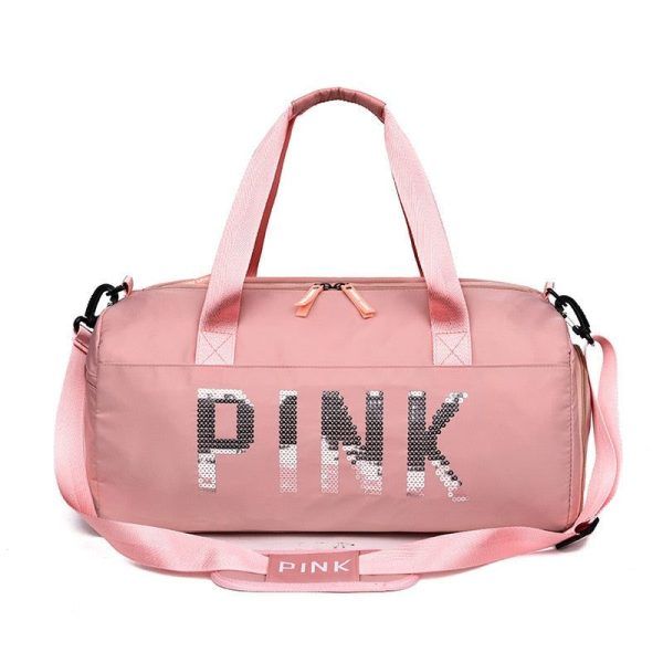 sac de voyage élégant pour femme en rose