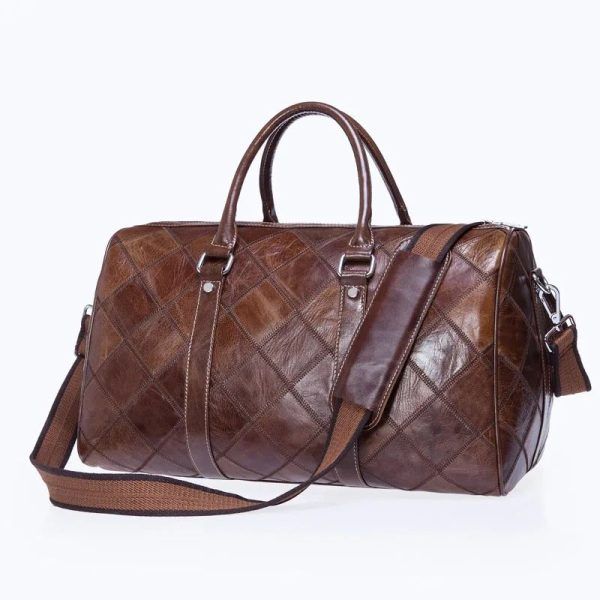 sac de voyage en cuir élégant