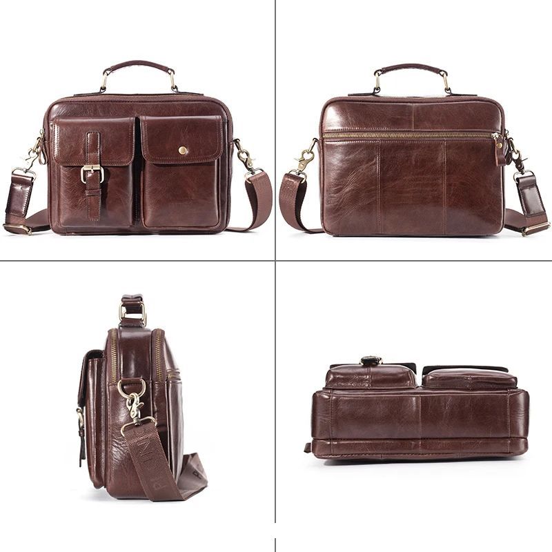 sac de voyage en cuir élégant
