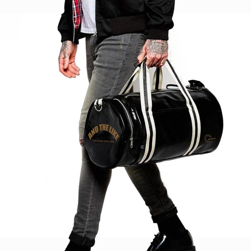 sac de voyage en cuir élégant