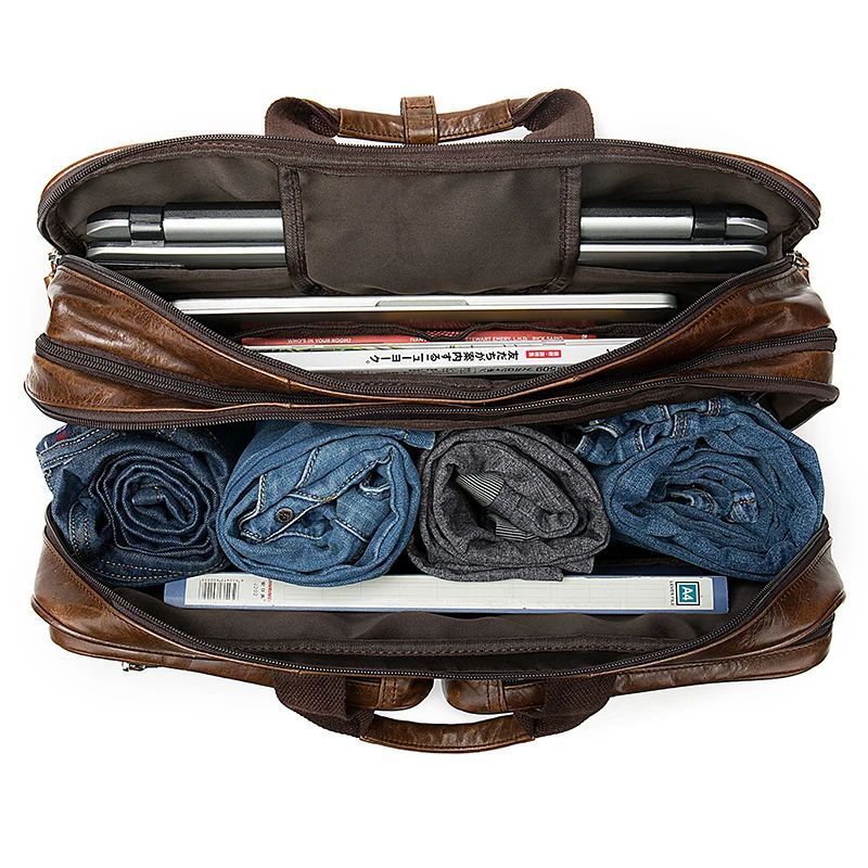 sac de voyage en cuir haute qualité
