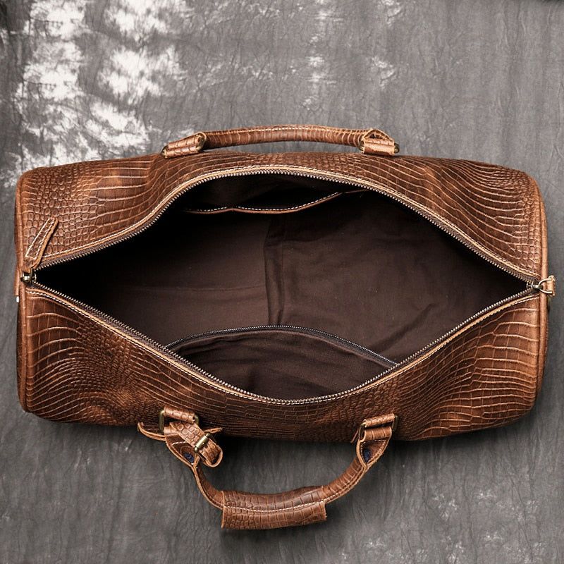 sac de voyage en cuir pour escapade