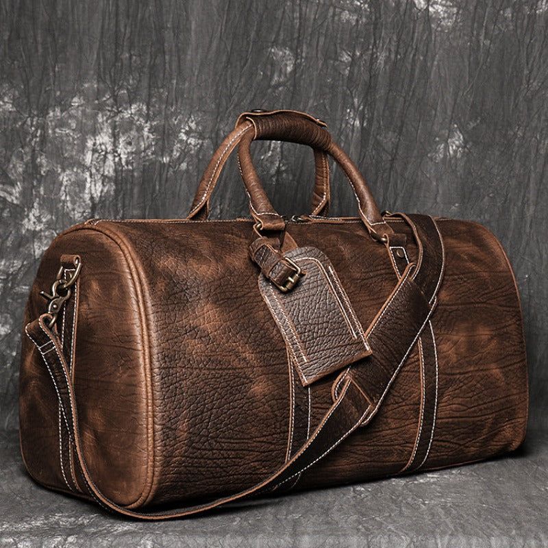 sac de voyage en cuir premium