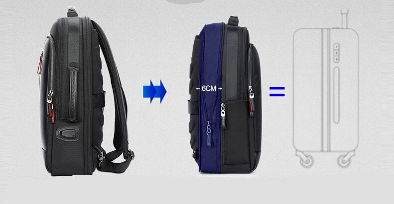 sac de voyage en cuir synthétique