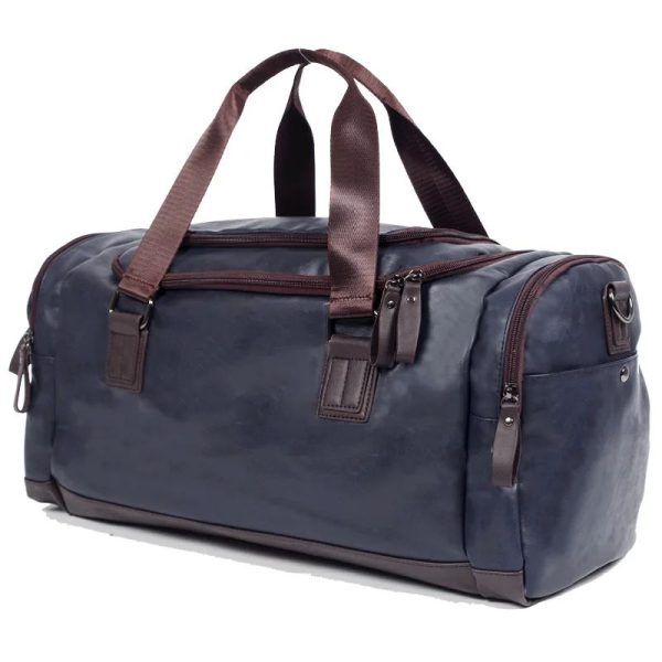 sac de voyage en simili cuir
