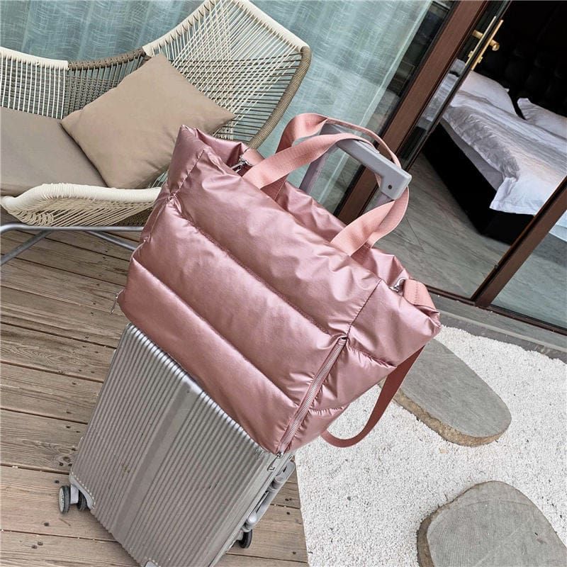 sac de voyage en tissu doudoune