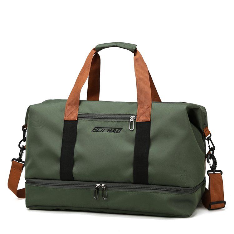 sac de voyage en toile de style ancien