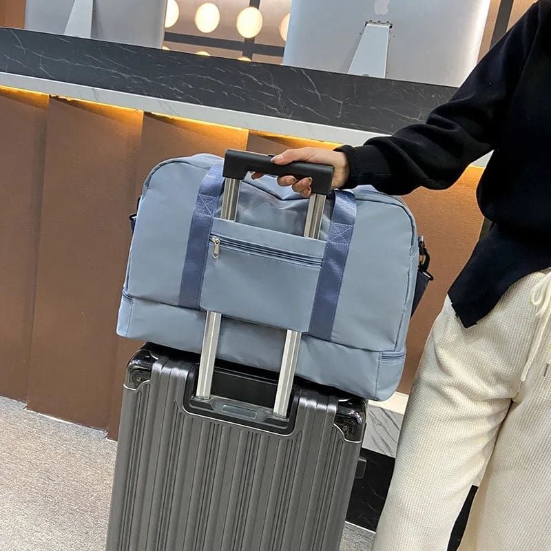 sac de voyage féminin avec sélecteur de chaussures