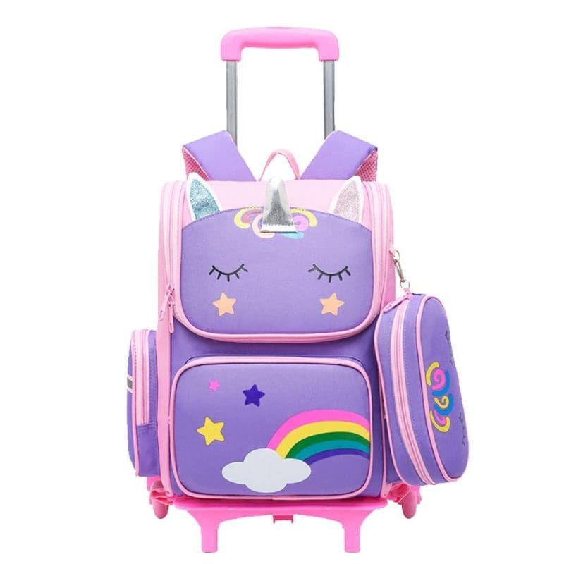 sac de voyage licorne avec roulettes