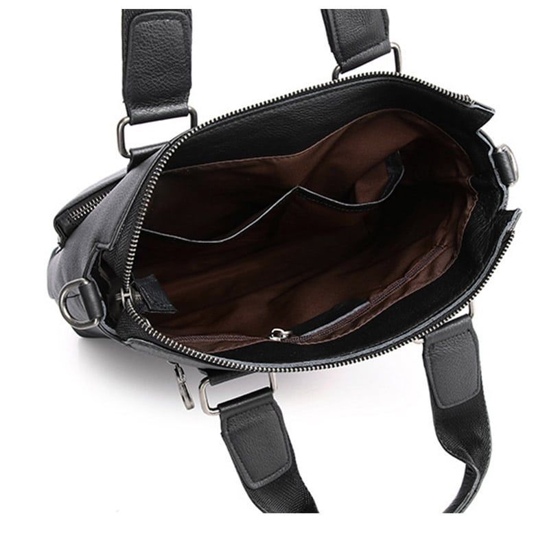 sac de voyage luxueux en cuir noir