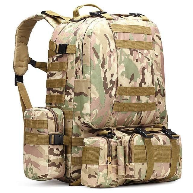 sac de voyage militaire camouflage commando 50 litres