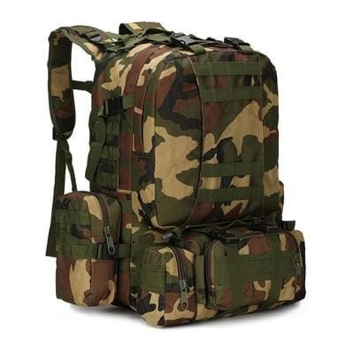 Sac de Voyage Militaire Camouflage Commando 50L