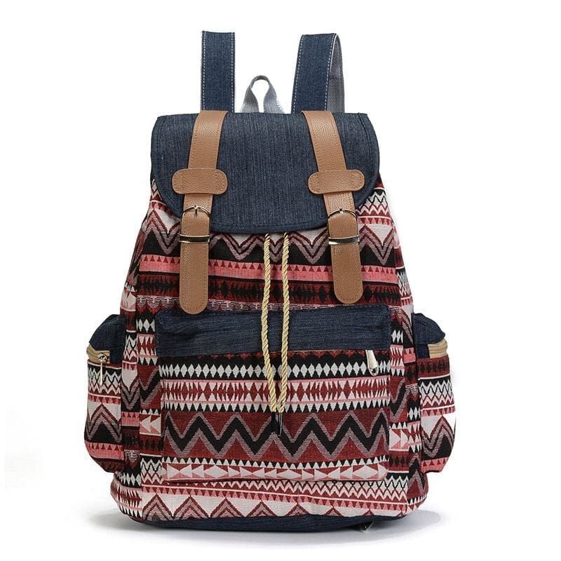 sac de voyage motif aztèque