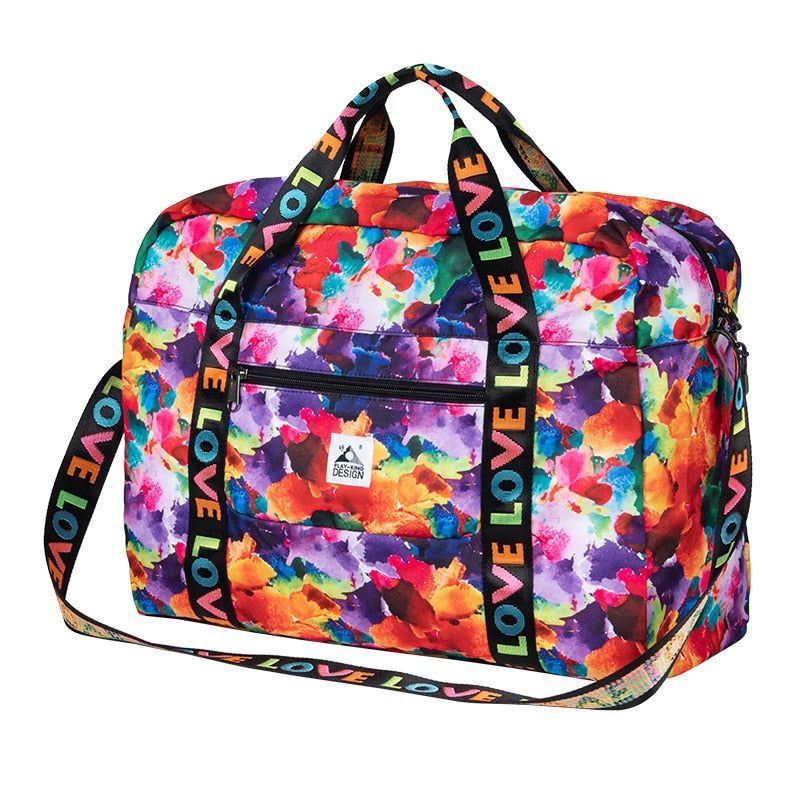 sac de voyage pliable en tissu durable