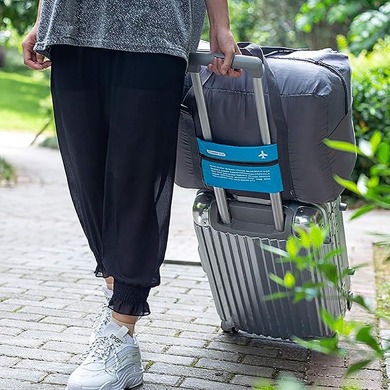 sac de voyage pliable en tissu léger