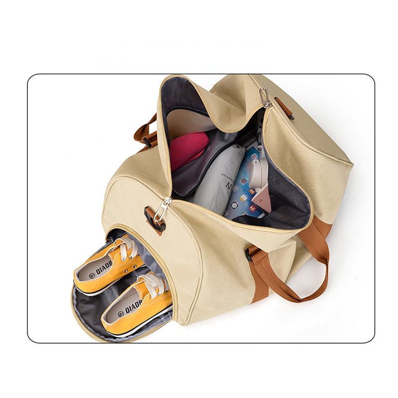 sac de voyage résistant avec compartiment dédié